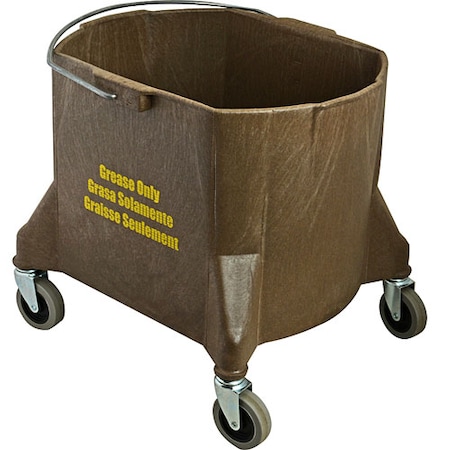 Enterprise Manufacturing Grease Bucket W/ Casters 998649